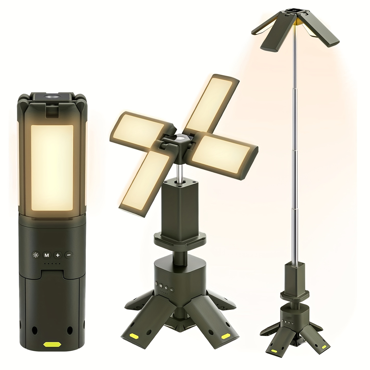 Outdoor Power Brush - Camping Lantern, 14000mAh Rechargeable Camping Lights