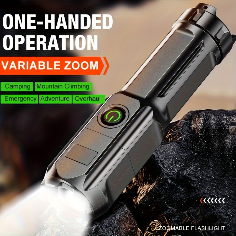 Outdoor Power Usb - LED Camping Torch Flashlight High Power