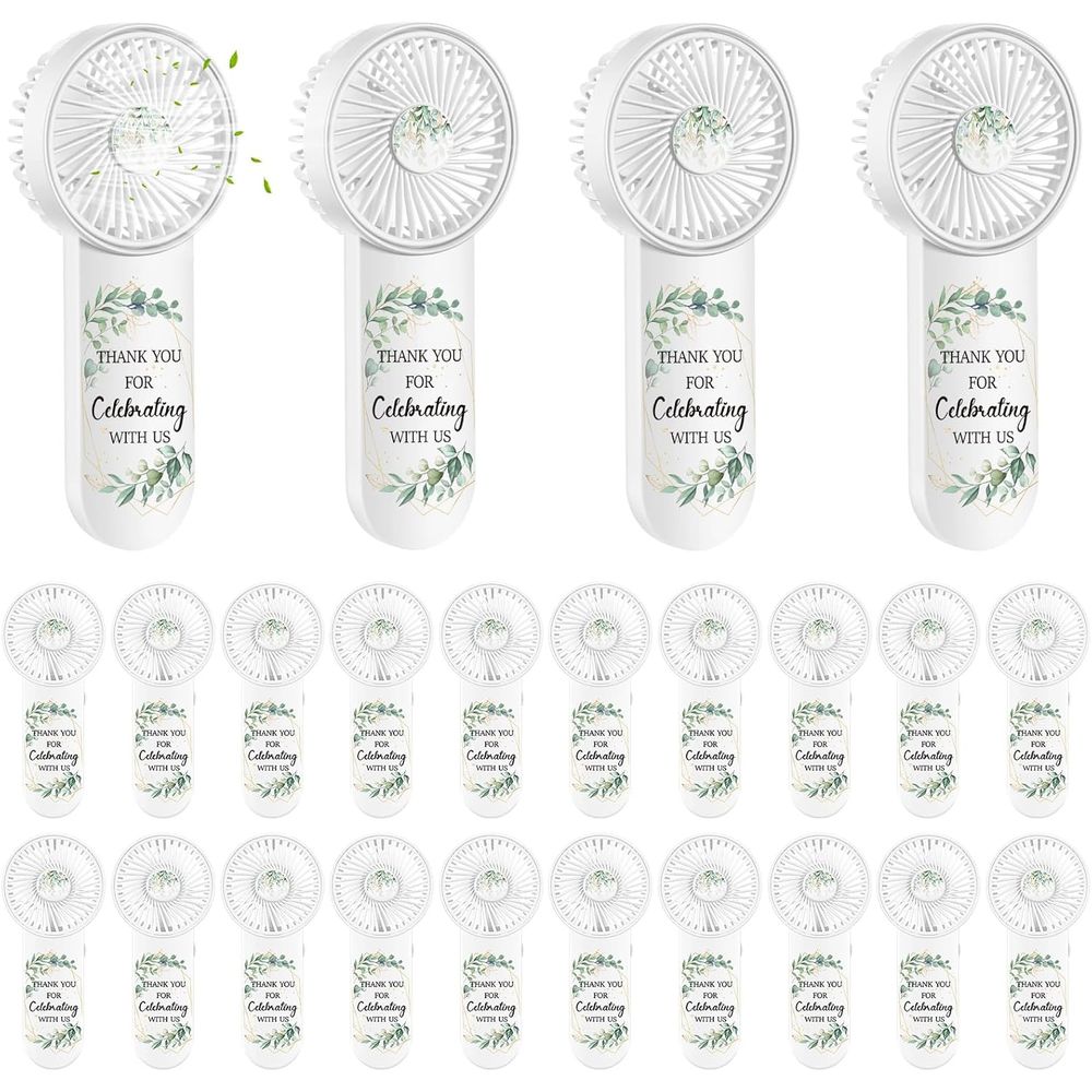 Outdoor Power For Wedding - 24 Pack Miniature Battery-Powered Portable Handheld
