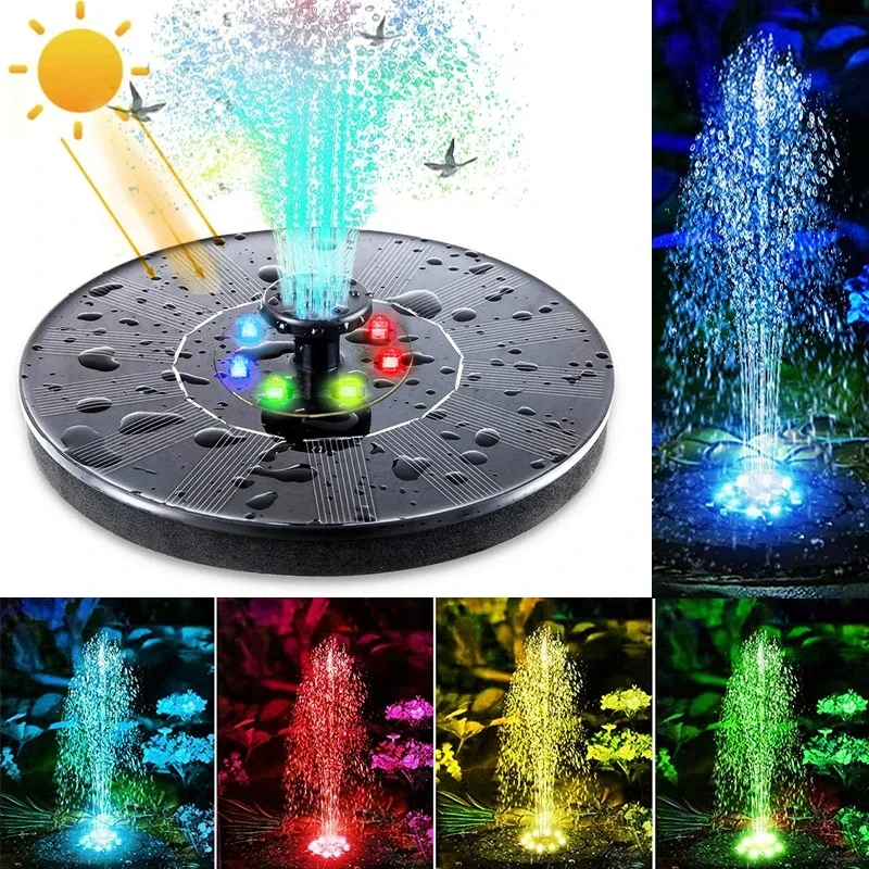 Mini Solar Fountain Pool Pond  - Outdoor Power Source のレビューと価格