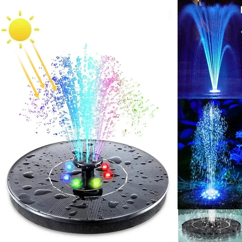 Mini Solar Fountain Pool Pond  - Outdoor Power Source のレビューと価格