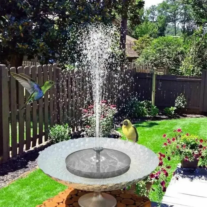 Mini Solar Fountain Pool Pond  - Outdoor Power Source のレビューと価格