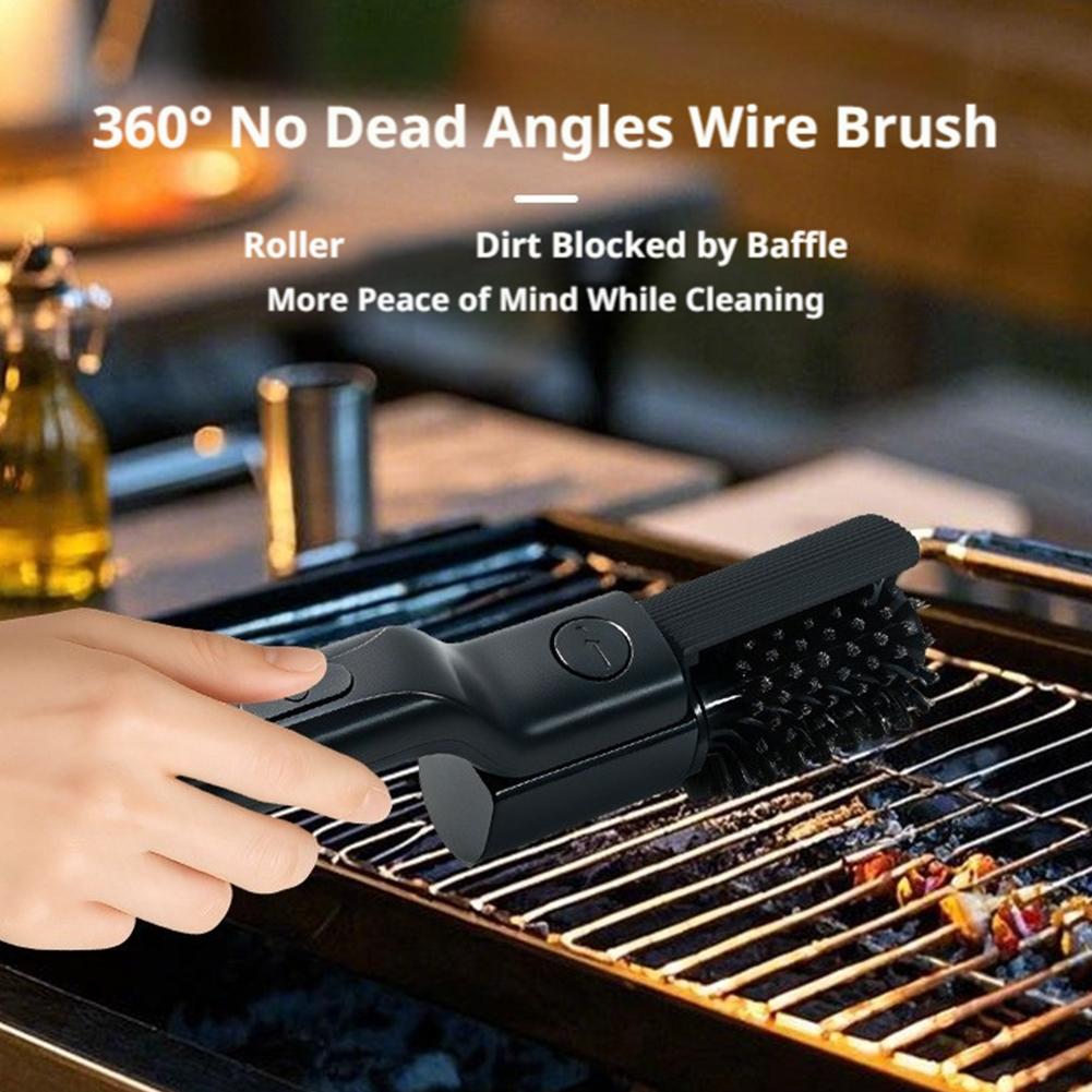 Electric Barbecue Grill Cleane - Outdoor Power Brush のレビューと価格
