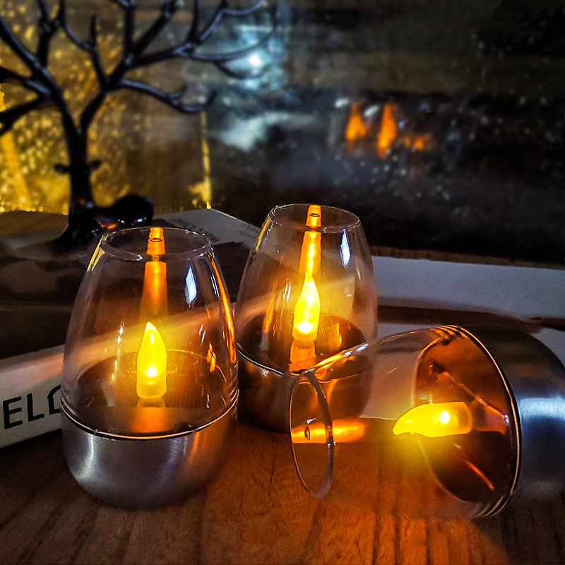 Solar Powered Flameless Candle - Outdoor Power For Wedding のレビューと価格