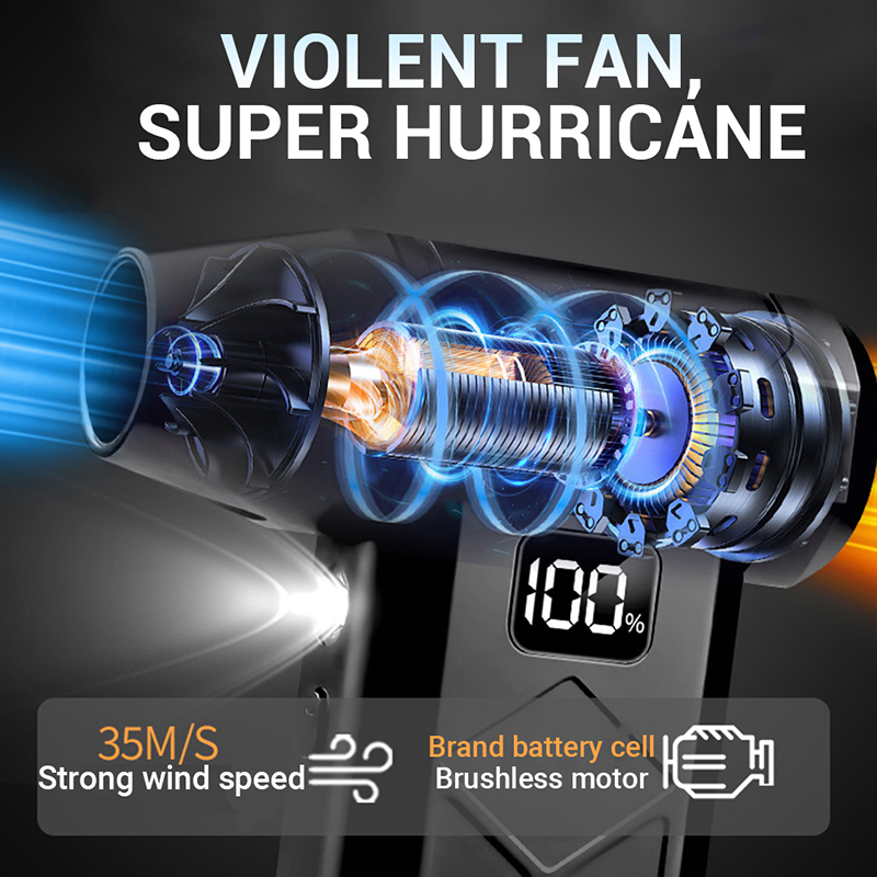 Powerful Dust Blower 800000RPM - Outdoor Power Vacuum のレビューと価格