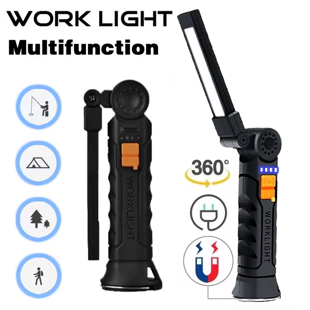 Portable COB LED Flashlight US - Outdoor Usb Power Bank のレビューと価格