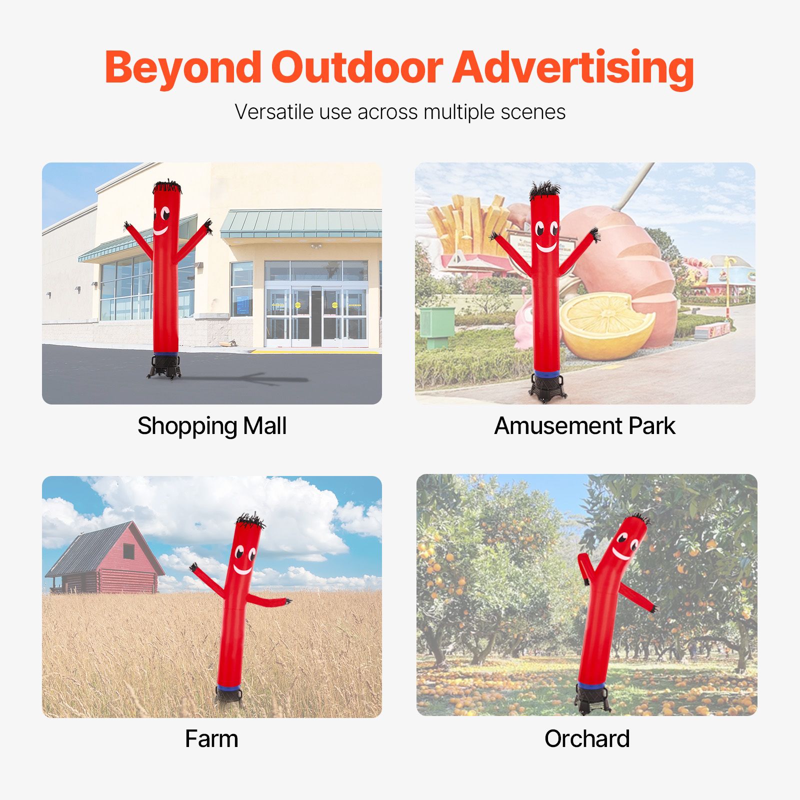 Inflatable Tube Man Set, 10 ft - Outdoor Power Wheels のレビューと価格