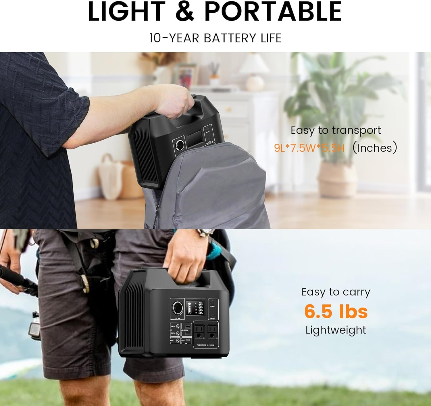 80000mAh,256Wh LiFePO4 Battery - Outdoor Power Bank With Ac Outlet のレビューと価格