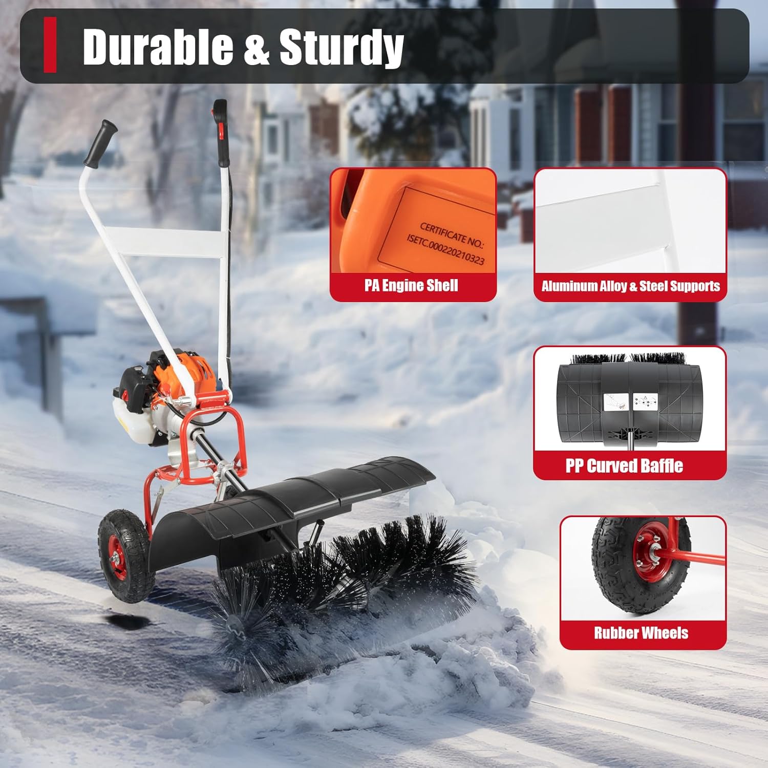 52cc Gas Power Handheld Snow B - Outdoor Power Wheels のレビューと価格