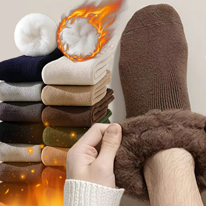 Fleece Lined Thermal Socks Men - Outdoor Power Source のレビューと価格