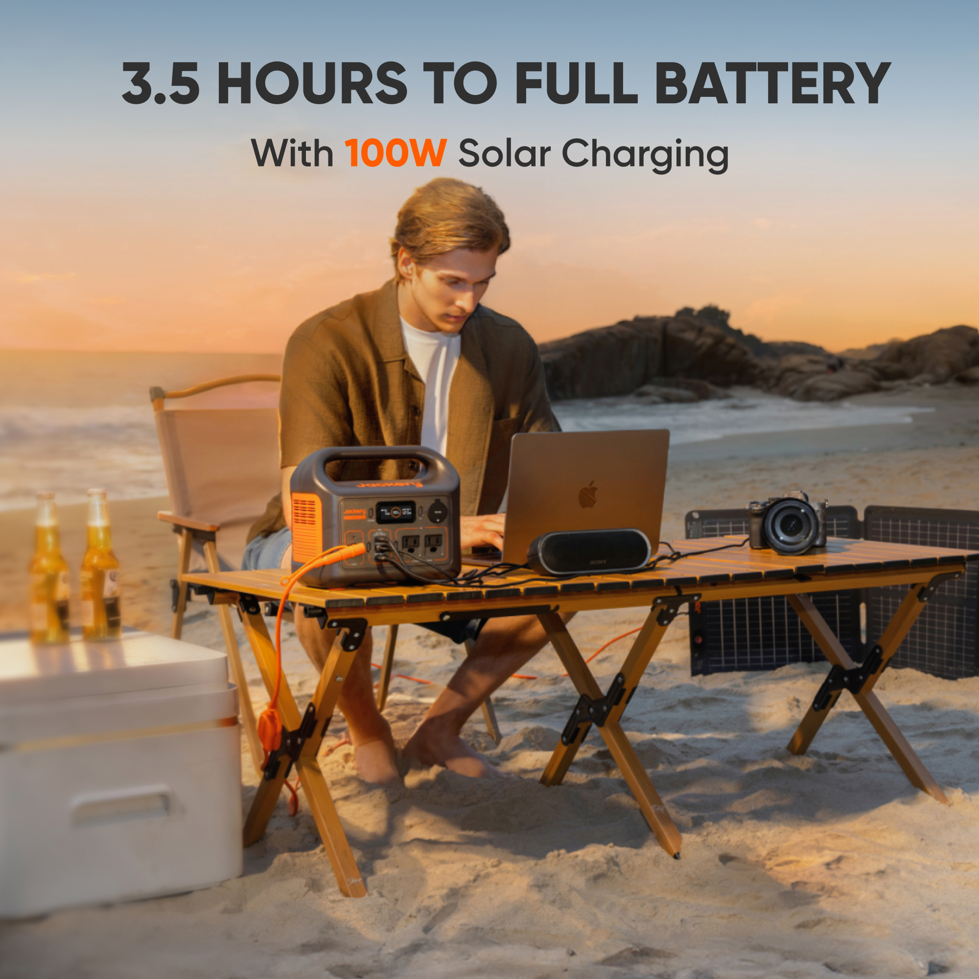 Jackery Portable Power Station - Outdoor Power Source のレビューと価格