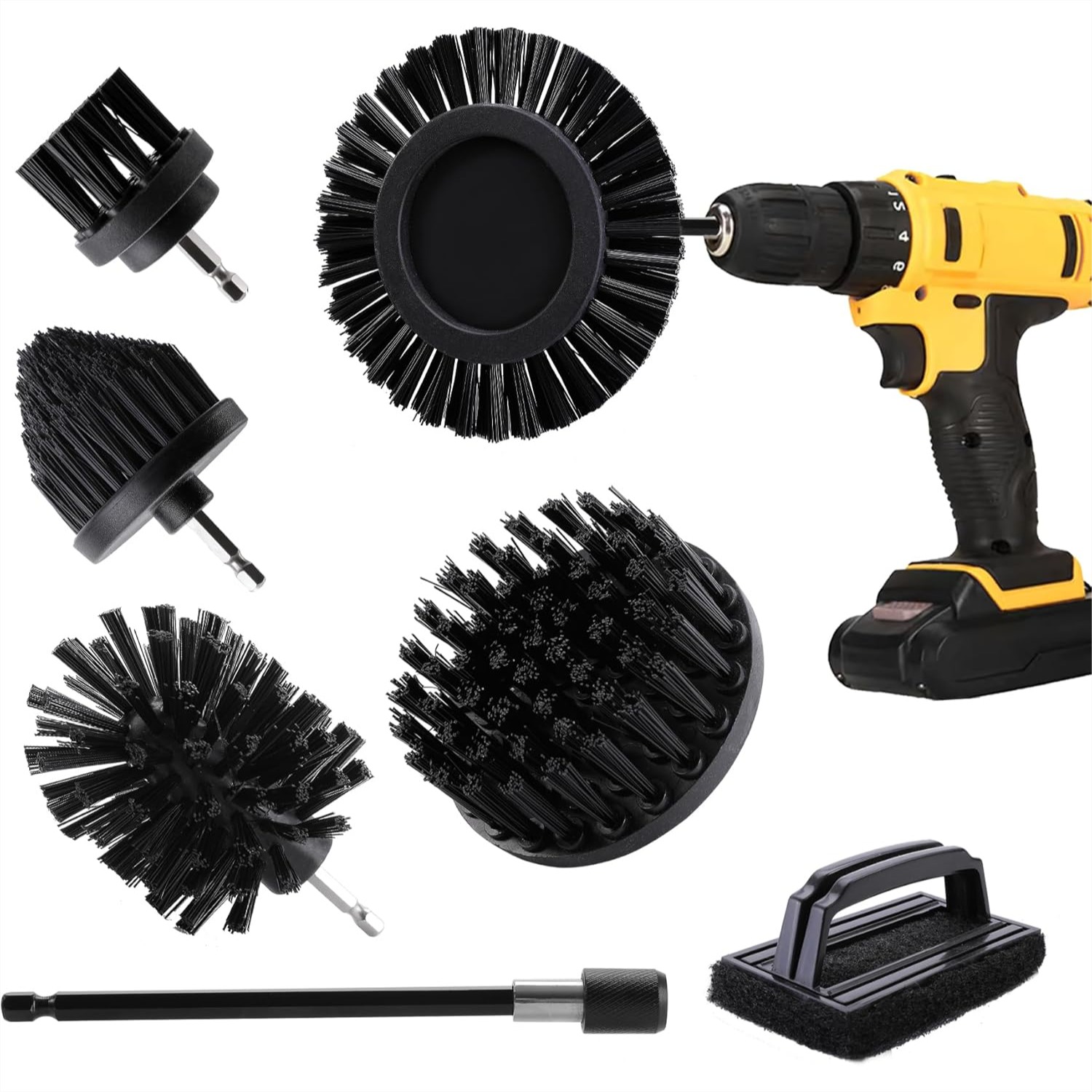 Drill Powered BBQ Grill Cleani - Outdoor Power Brush のレビューと価格