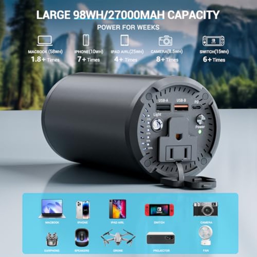 Portable Charger Laptop Power  - Outdoor Power Bank With Ac Outlet のレビューと価格