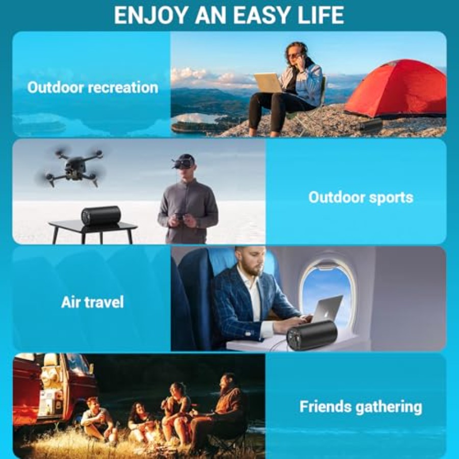Portable Charger Laptop Power  - Outdoor Power Bank With Ac Outlet のレビューと価格