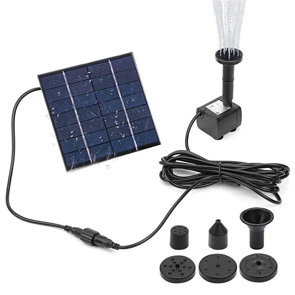 1.4W Mini Solar Fountain Pump  - Outdoor Power Source のレビューと価格