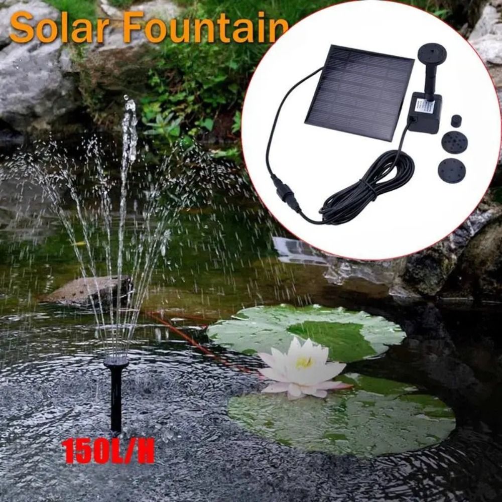 1.4W Mini Solar Fountain Pump  - Outdoor Power Source のレビューと価格