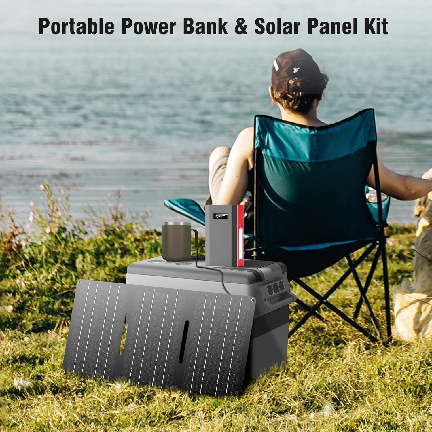 Portable Solar Power Bank with - Outdoor Power Bank With Ac Outlet のレビューと価格