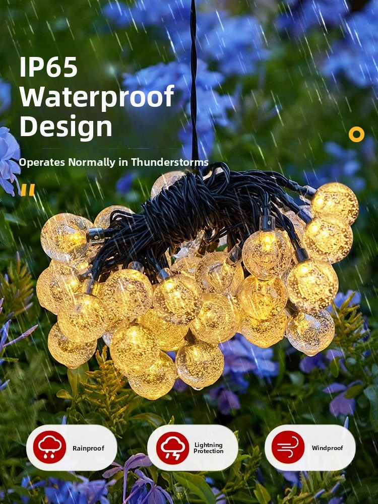 Solar Powered Outdoor String L - Outdoor Use Power Strip のレビューと価格