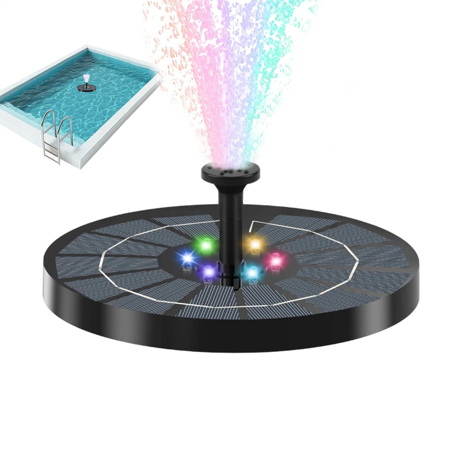 Bird Bath Fountain with Lights - Outdoor Power Source のレビューと価格