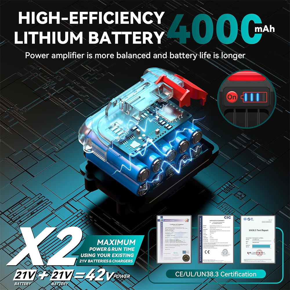 SEESII 8'' Mini Cordless Chain - Electric Chainsaw Battery のレビューと価格