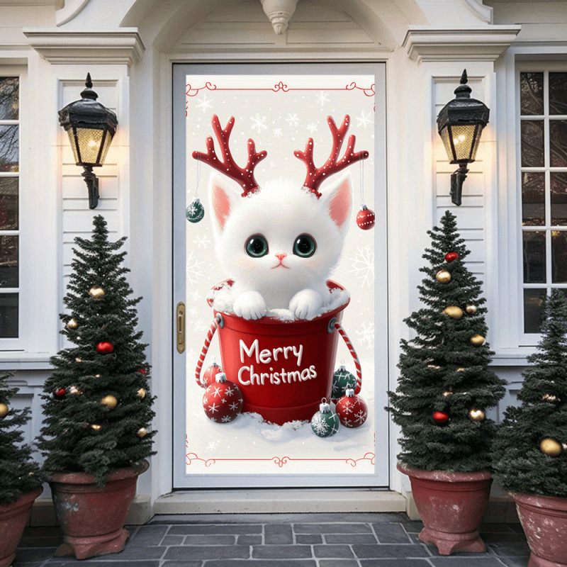 1pc2D flat, Christmas cat door - Outdoor Power For Wedding のレビューと価格