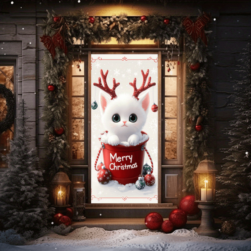 1pc2D flat, Christmas cat door - Outdoor Power For Wedding のレビューと価格