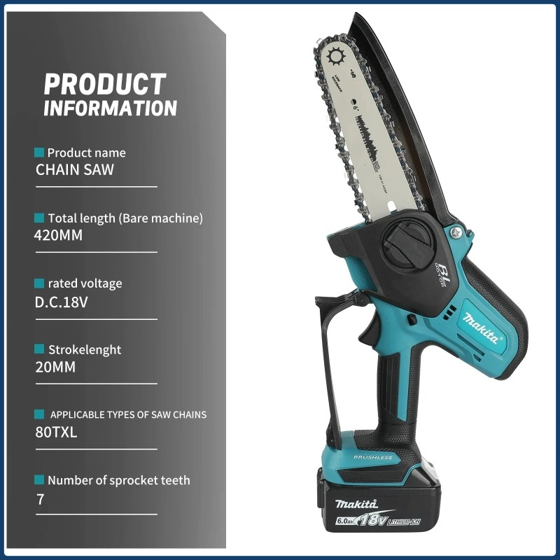Makita 6inch Chain Saw Electri - Electric Chainsaw Battery のレビューと価格