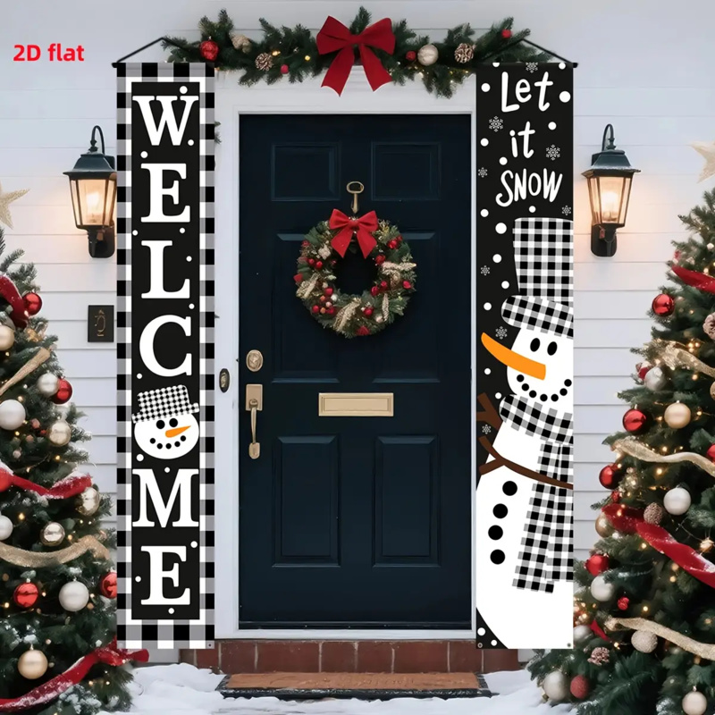 1pc2D flat, Christmas decorati - Outdoor Power For Wedding のレビューと価格