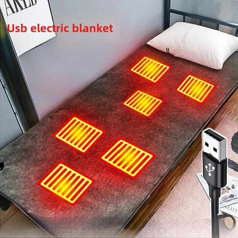 Heated Mat Plush Electric Blan - Outdoor Usb Power Bank のレビューと価格