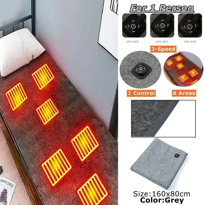 Heated Mat Plush Electric Blan - Outdoor Usb Power Bank のレビューと価格