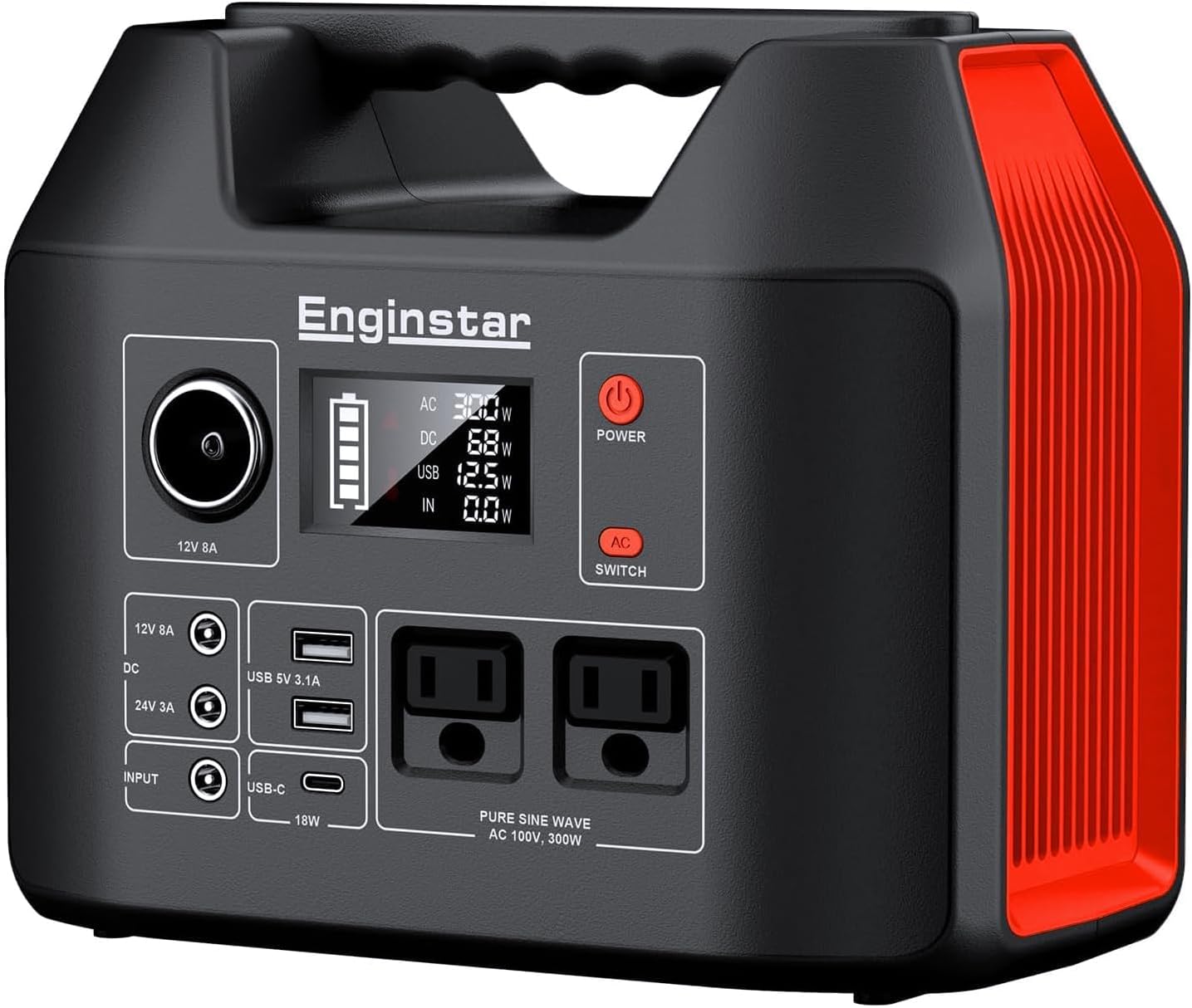 Portable Power Station 300W 29 - Outdoor Power Bank With Ac Outlet のレビューと価格