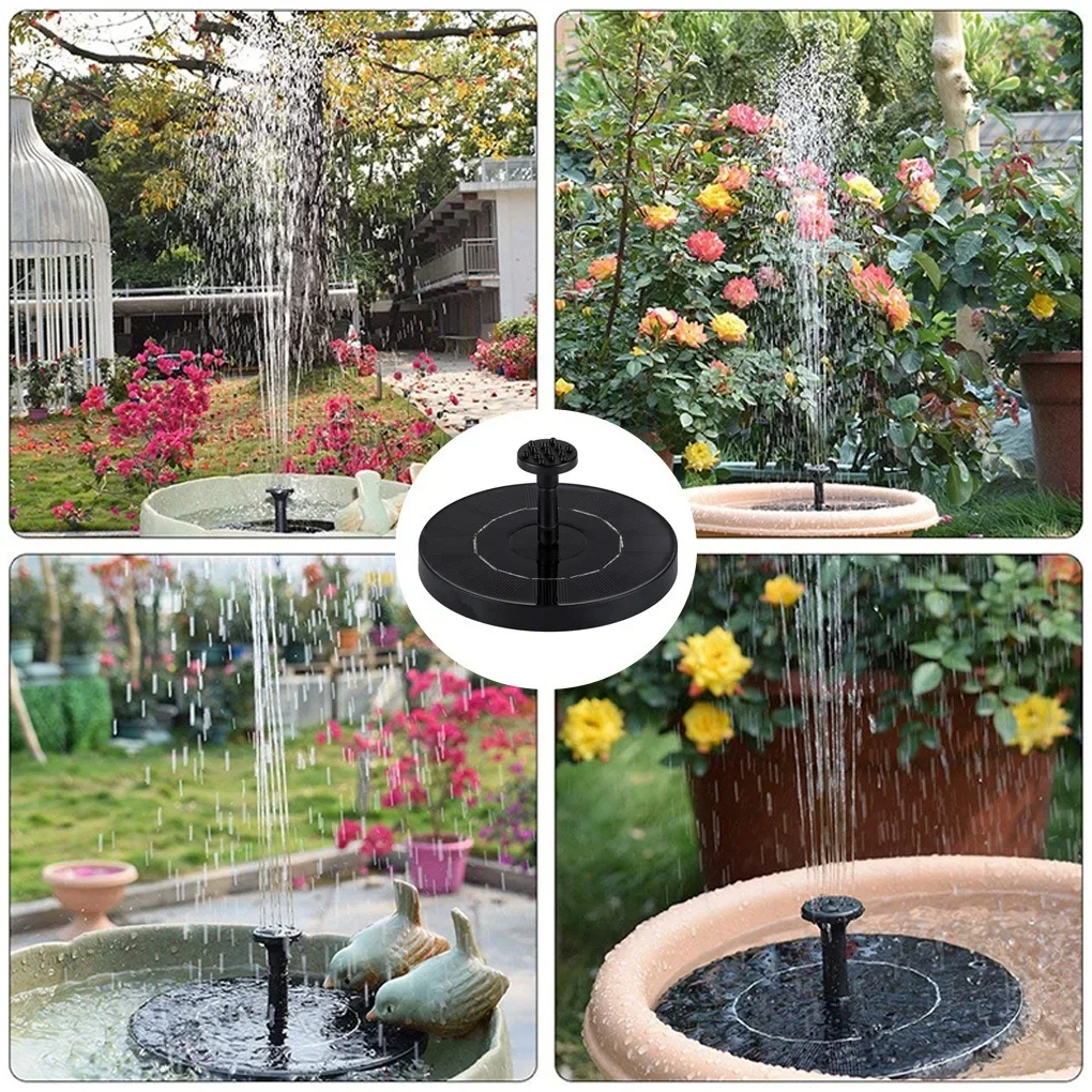 Mini Solar Water Fountain - So - Outdoor Power Source のレビューと価格