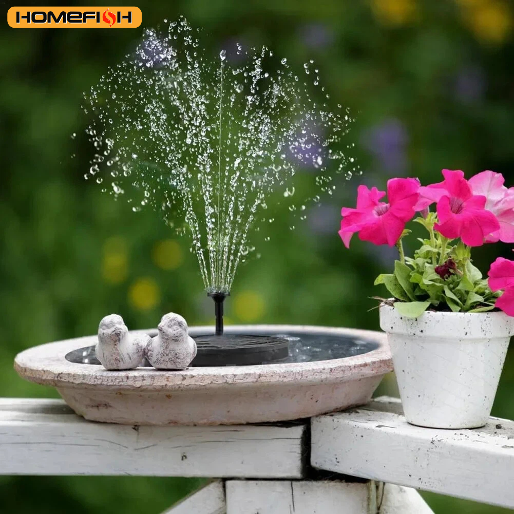 Mini Solar Water Fountain - So - Outdoor Power Source のレビューと価格