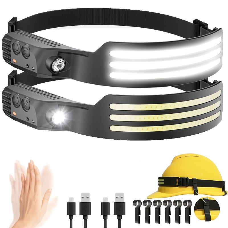 LED Sensor Headlamp USB Rechar - Outdoor Usb Power Bank のレビューと価格