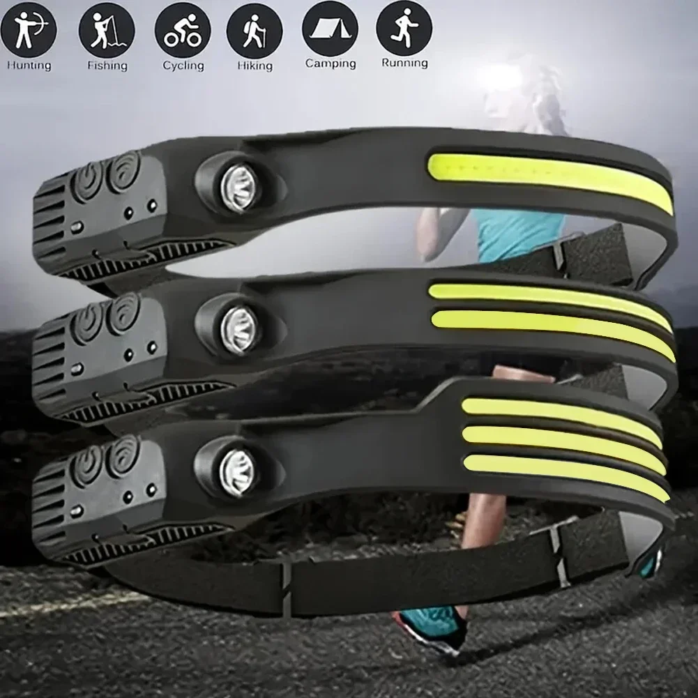 LED Sensor Headlamp USB Rechar - Outdoor Usb Power Bank のレビューと価格
