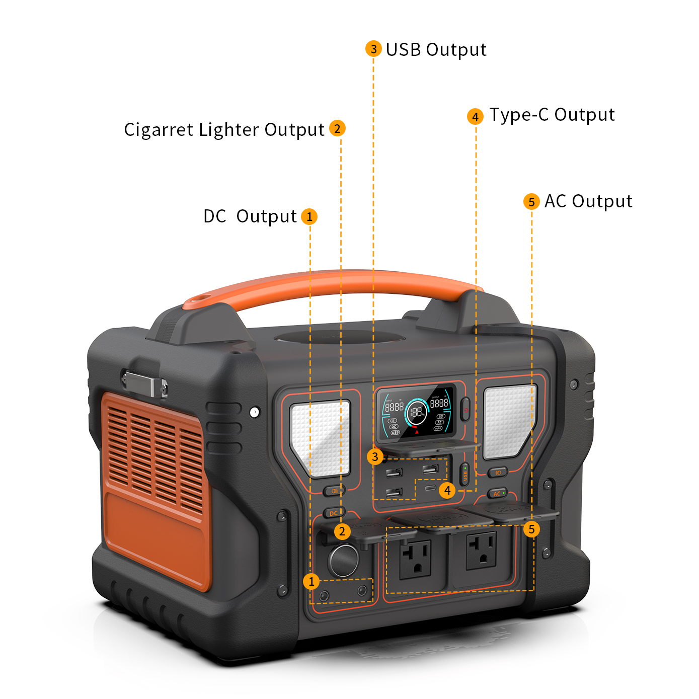 110V 220V AC Outlet Rechargeab - Outdoor Power Bank With Ac Outlet のレビューと価格