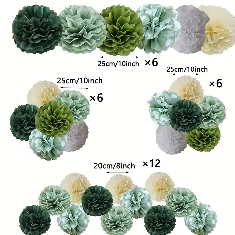 30 Pieces of Bohemian Style Gr - Outdoor Power For Wedding のレビューと価格