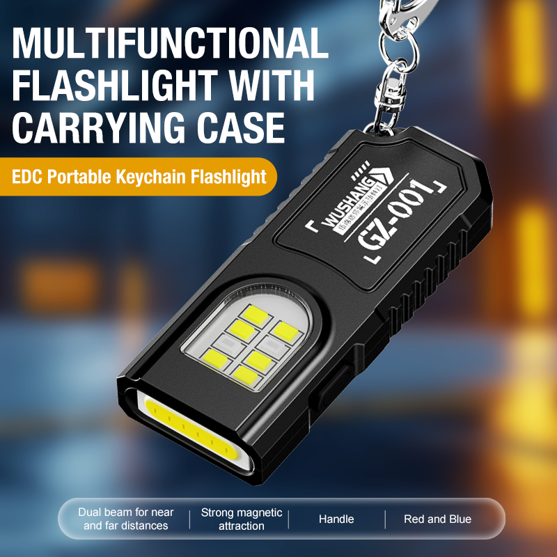Portable Keychain LED COB Flas - Outdoor Power Usb のレビューと価格