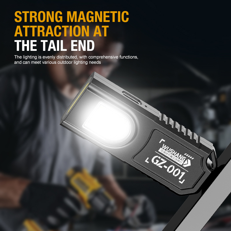 Portable Keychain LED COB Flas - Outdoor Power Usb のレビューと価格
