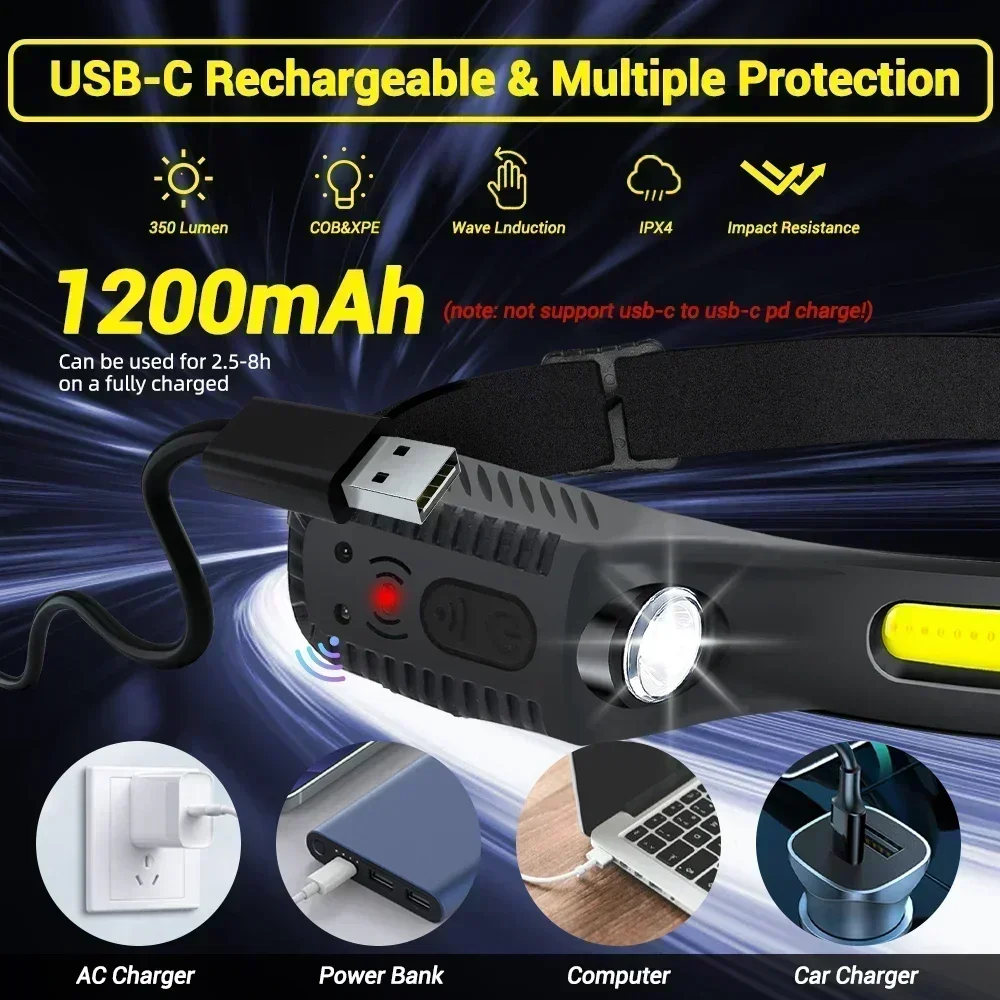 USB Rechargeable Induction LED - Outdoor Usb Power Bank のレビューと価格