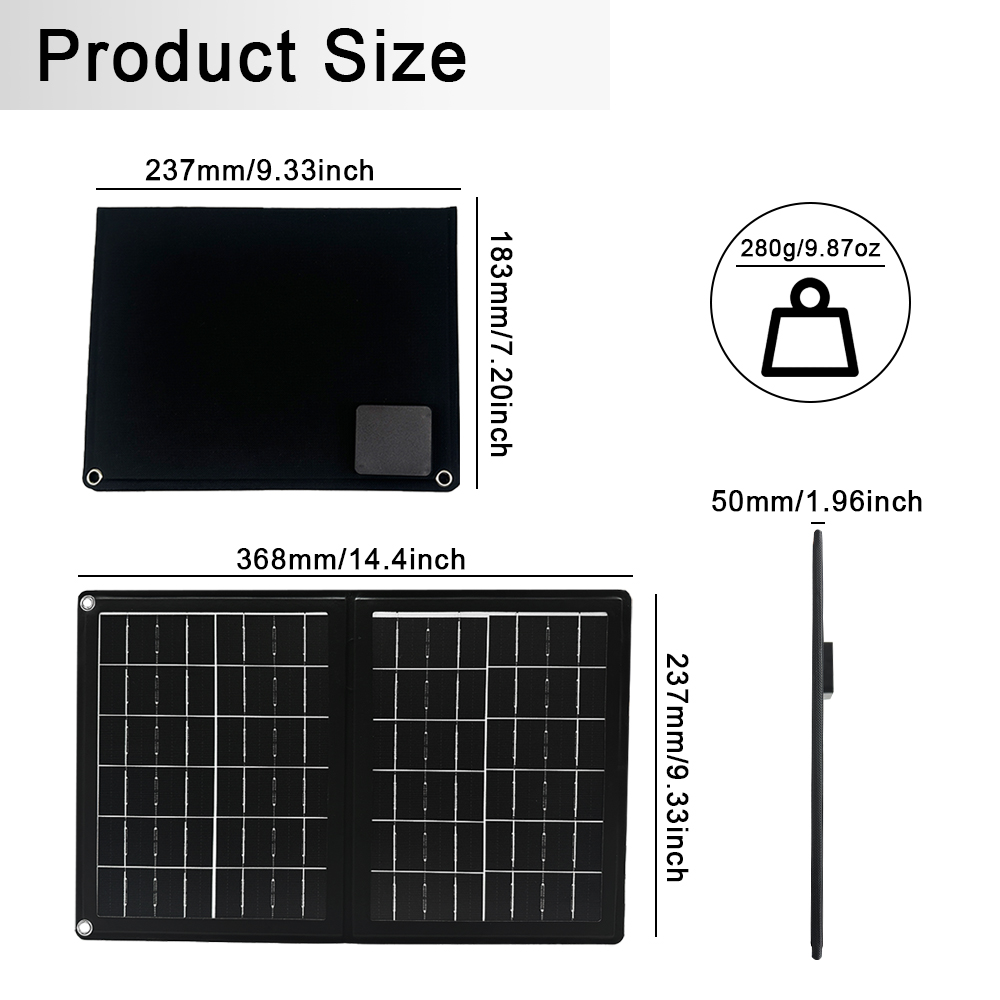SOECOPO 800W Portable Solar Pa - Outdoor Usb Power Bank のレビューと価格