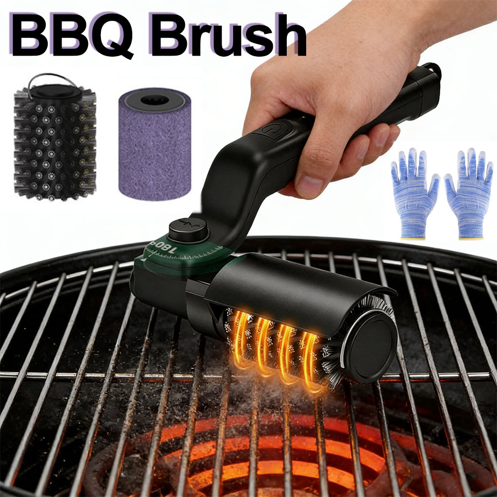 Electric Grill Brush Rechargea - Outdoor Power Brush のレビューと価格