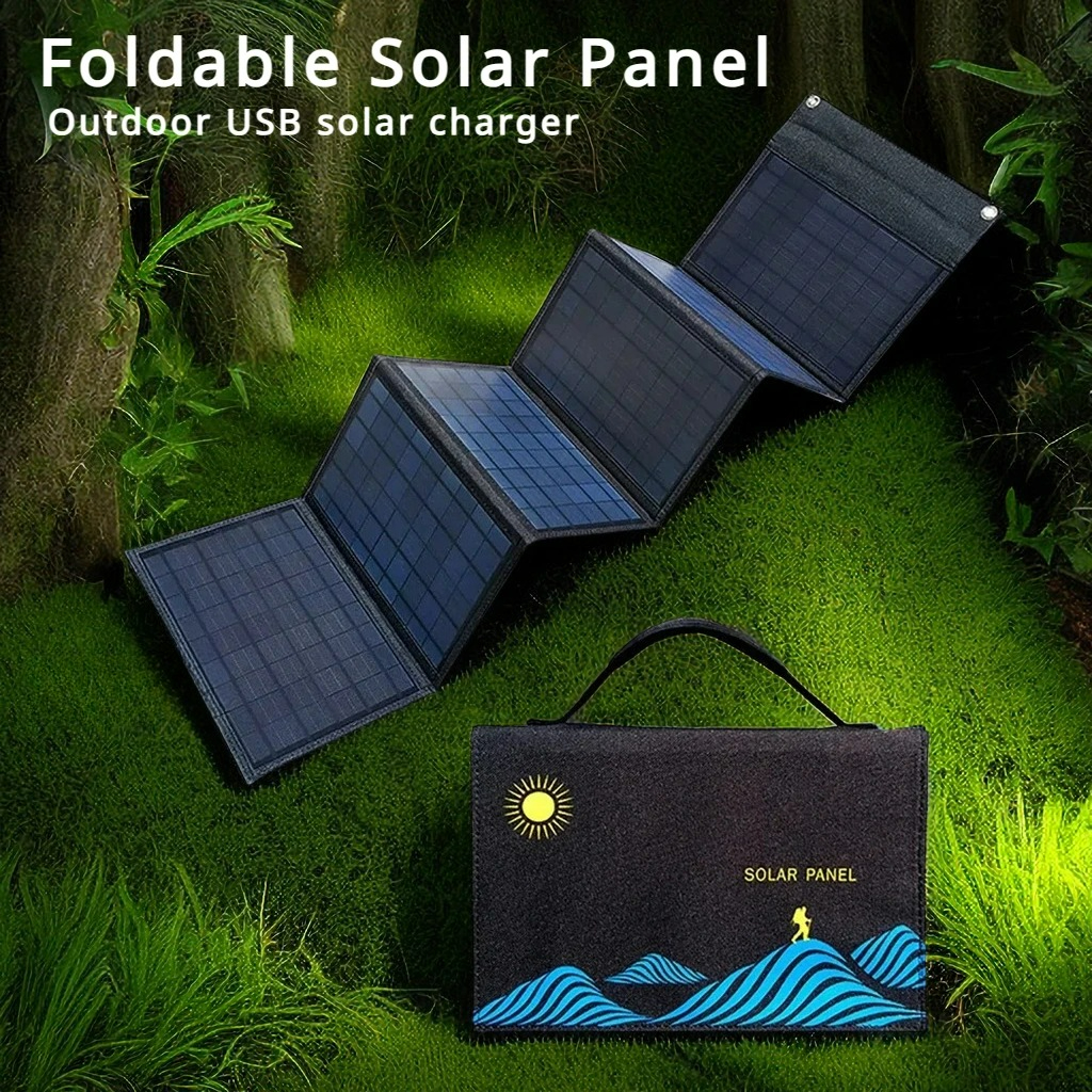 2024 New Portable Solar Panel  - Outdoor Power Source のレビューと価格