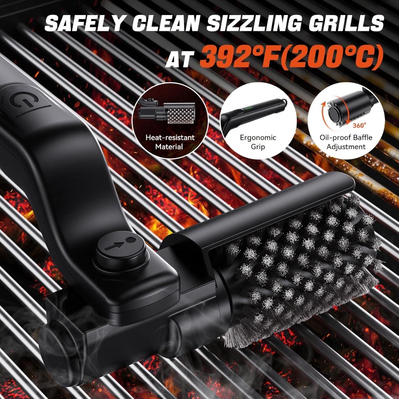 Electric Rotary Grill Brush fo - Outdoor Power Brush のレビューと価格