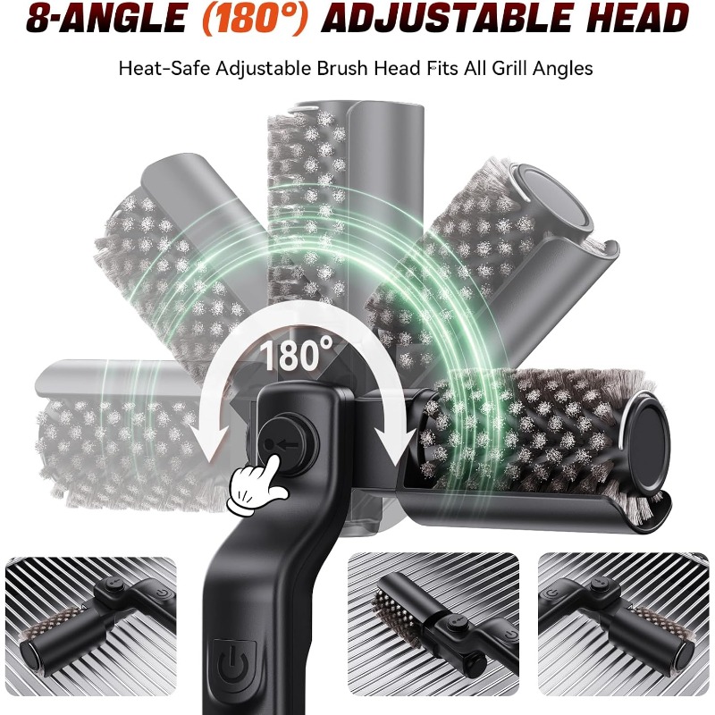 Electric Rotary Grill Brush fo - Outdoor Power Brush のレビューと価格