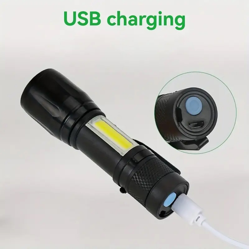 Powerful Mini LED Flashlight C - Outdoor Power Usb のレビューと価格