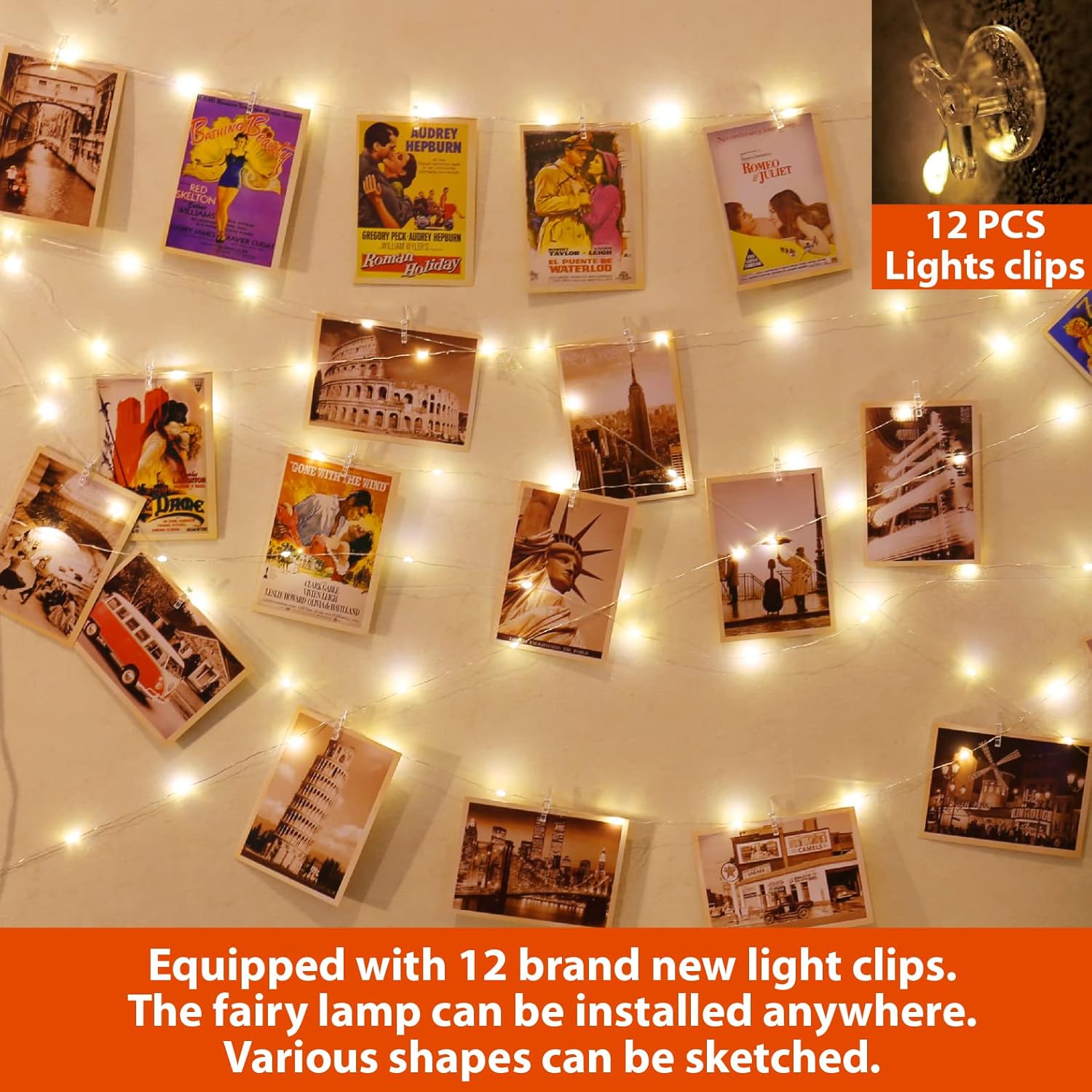 120LED 40Ft Fairy String Light - Outdoor Power For Wedding のレビューと価格