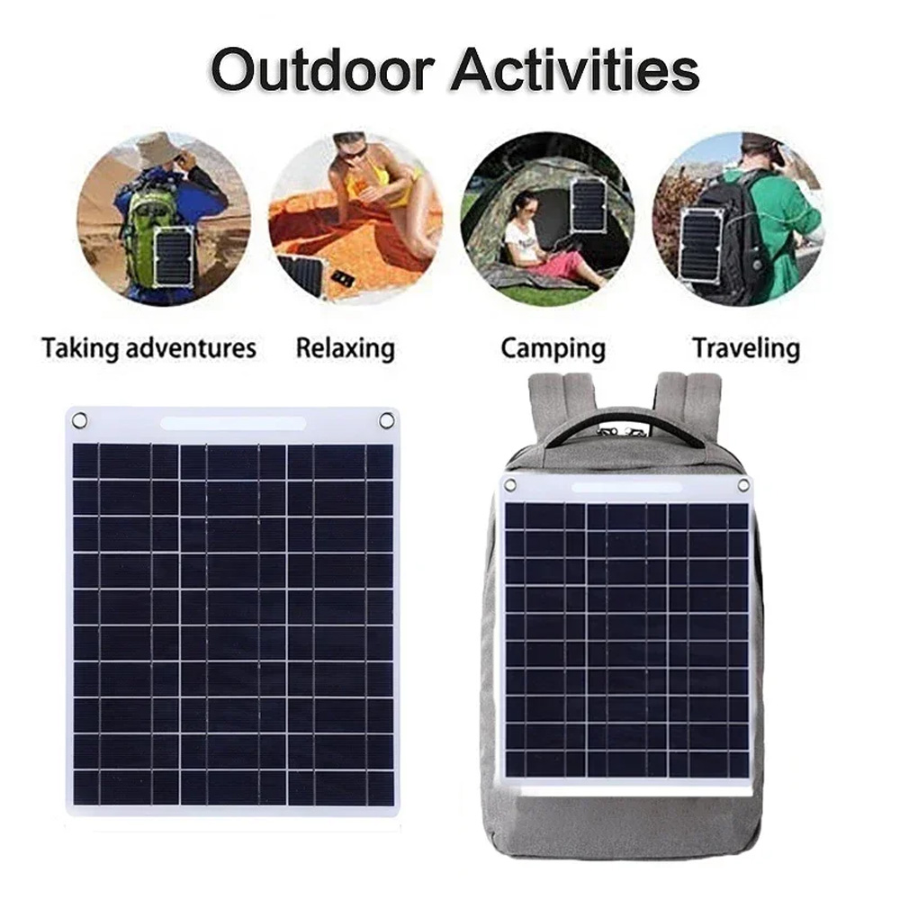 100W Waterproof Solar Panel Po - Outdoor Usb Power Bank のレビューと価格