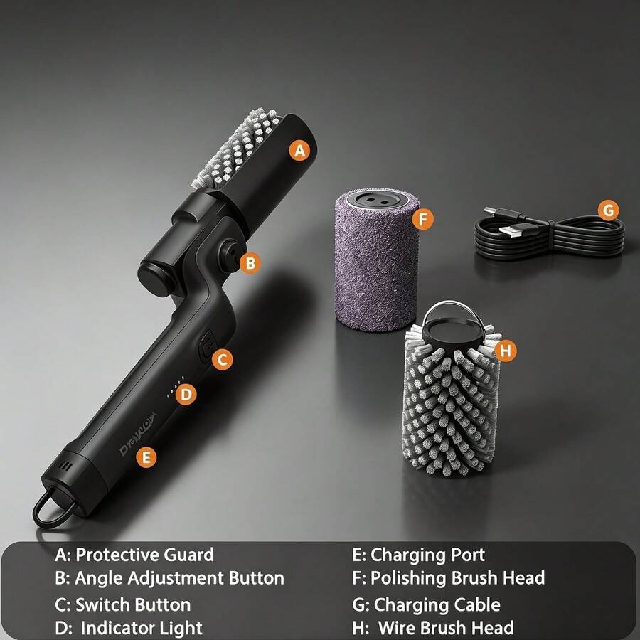 【New style】Heavy Duty Grill Br - Outdoor Power Brush のレビューと価格