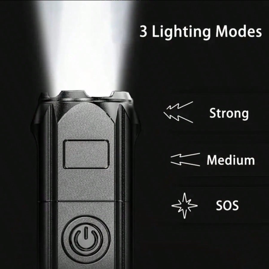 High Power Camping Flashlight  - Outdoor Power Usb のレビューと価格